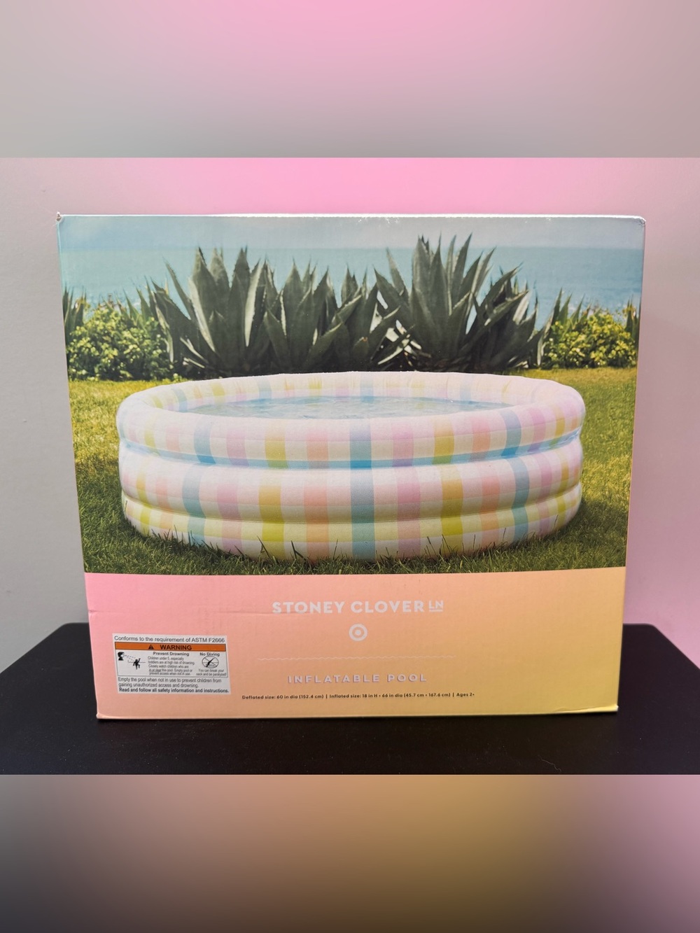 Stoney Clover Lane x Target Inflatable Gingham Pool